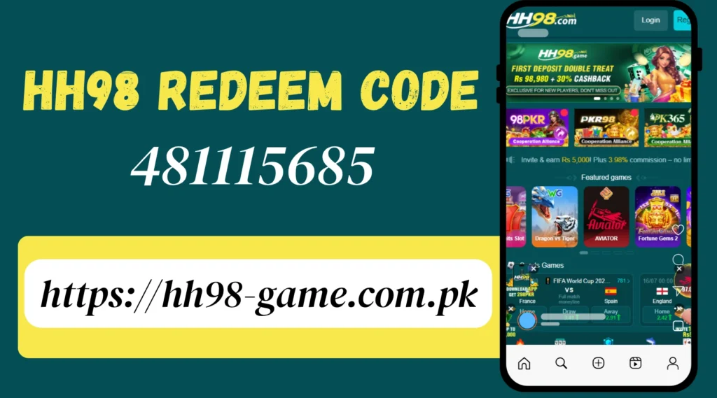 HH98 redeem code